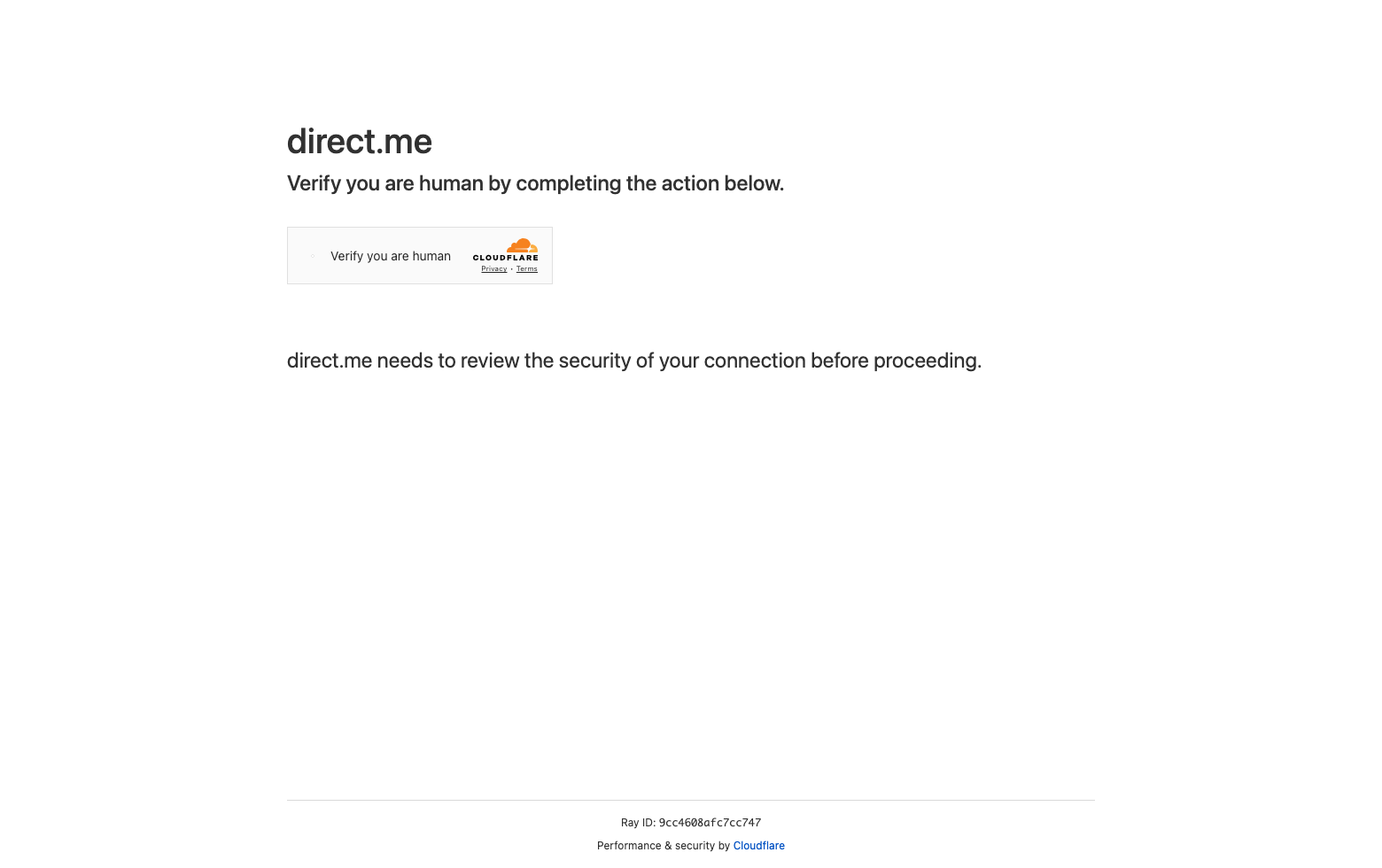 Direct.me screenshot