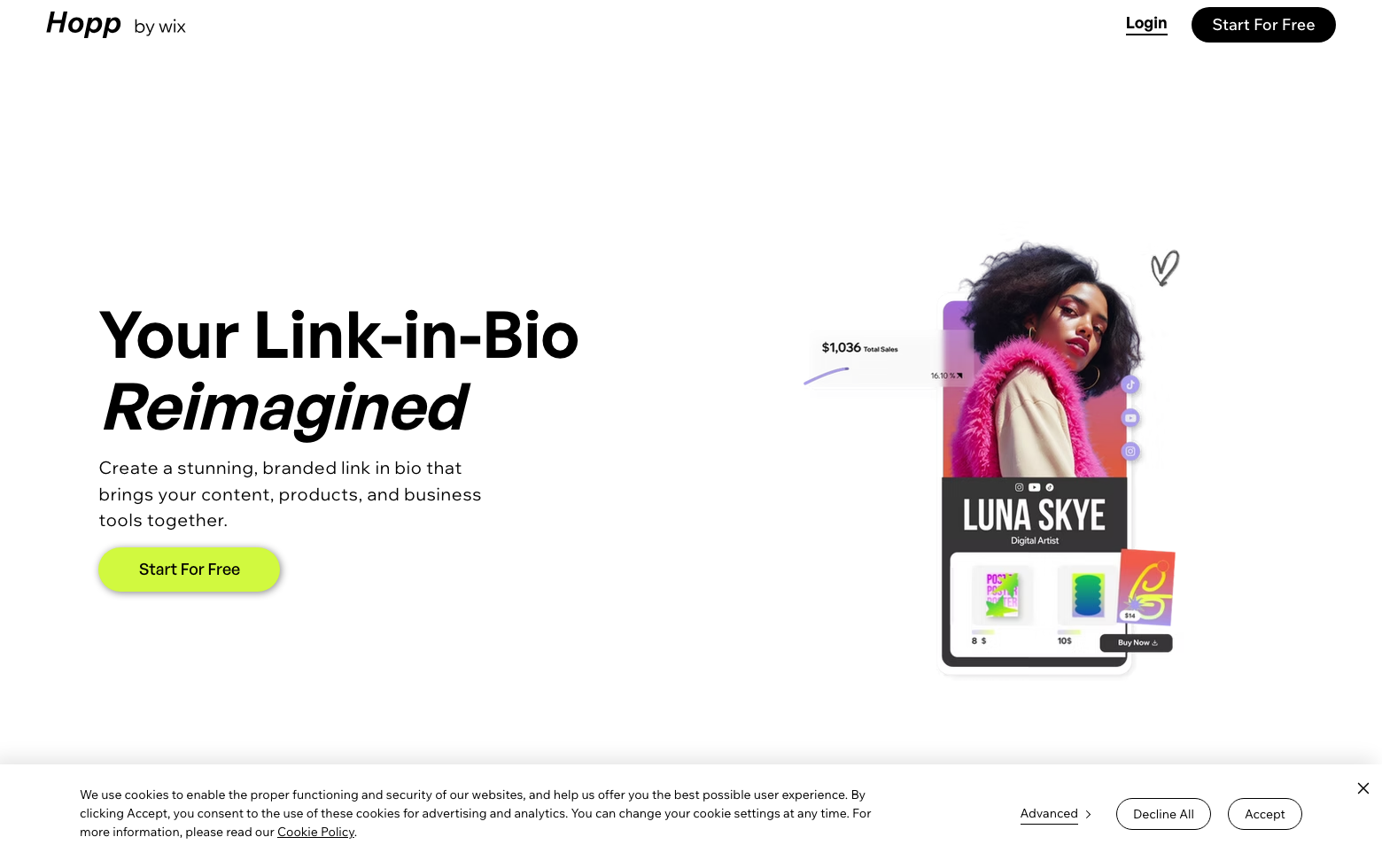 Hopp by Wix screenshot