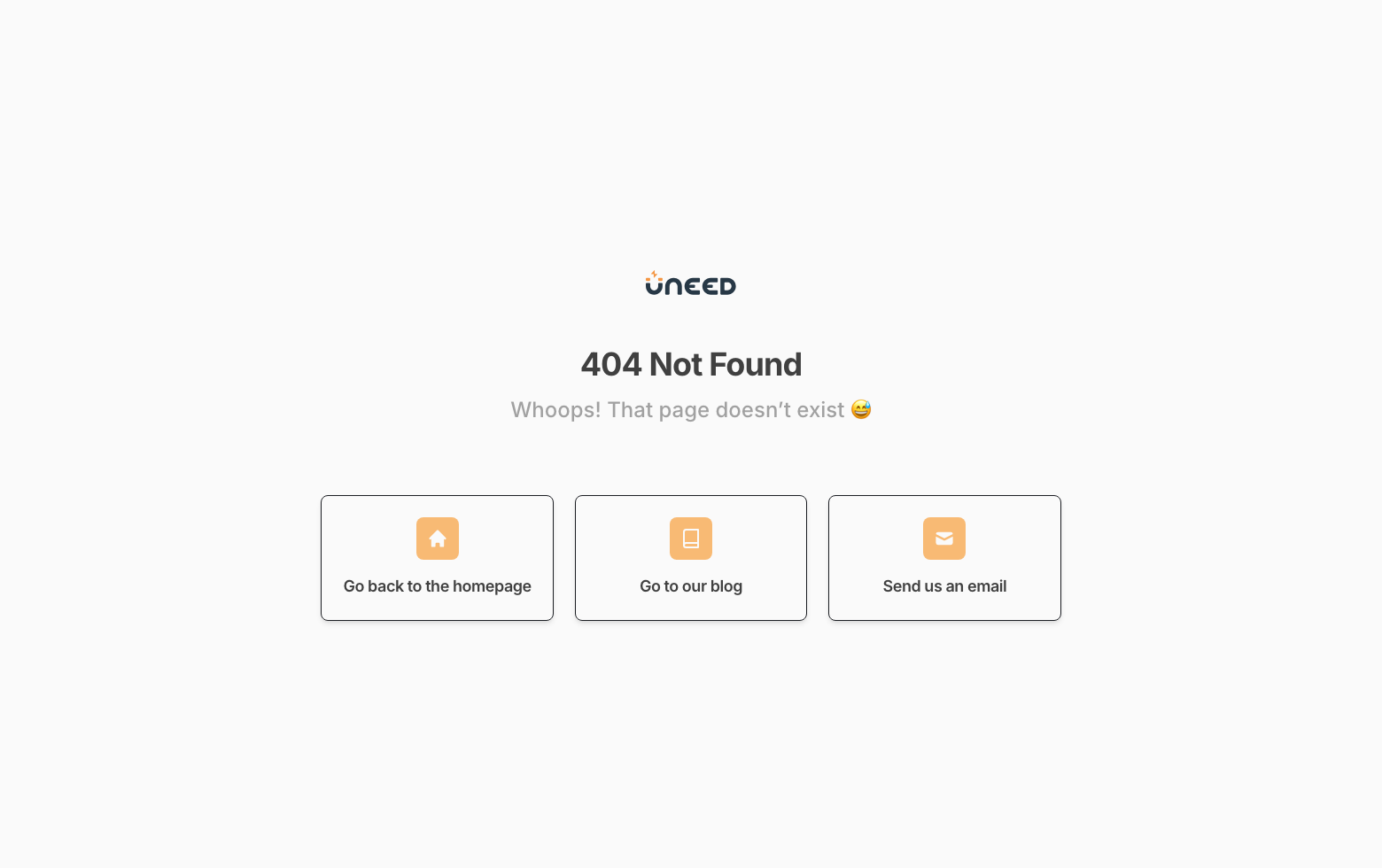 Uneed Link in Bio screenshot